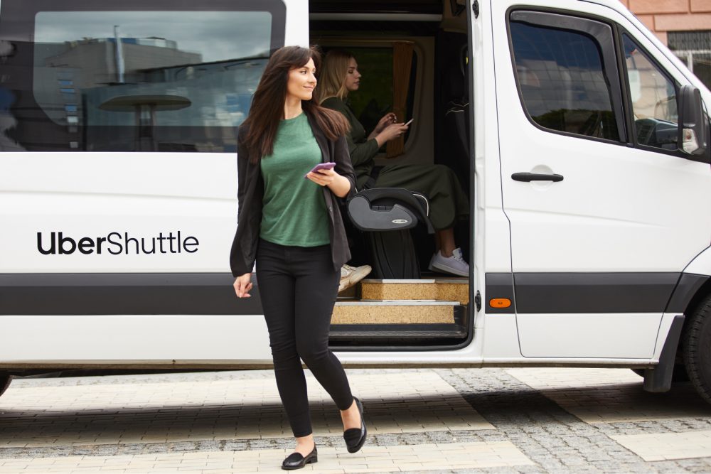 Uber Shuttle Commute With Comfort